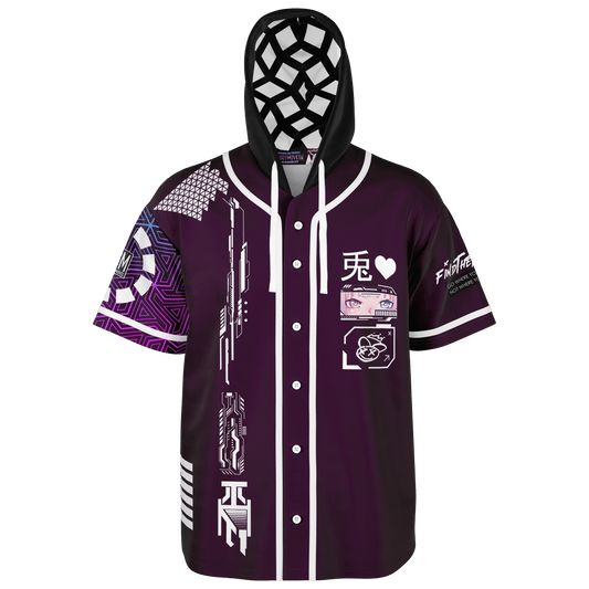 FINDTHERABBIT - ROYAL (purple) Hooded Festival Jersey