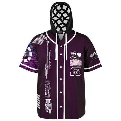 FINDTHERABBIT - ROYAL (purple) Hooded Festival Jersey