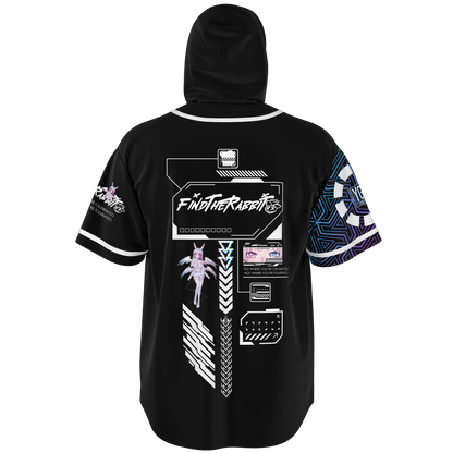 FINDTHERABBIT - Midnight (black) Hooded Festival Jersey